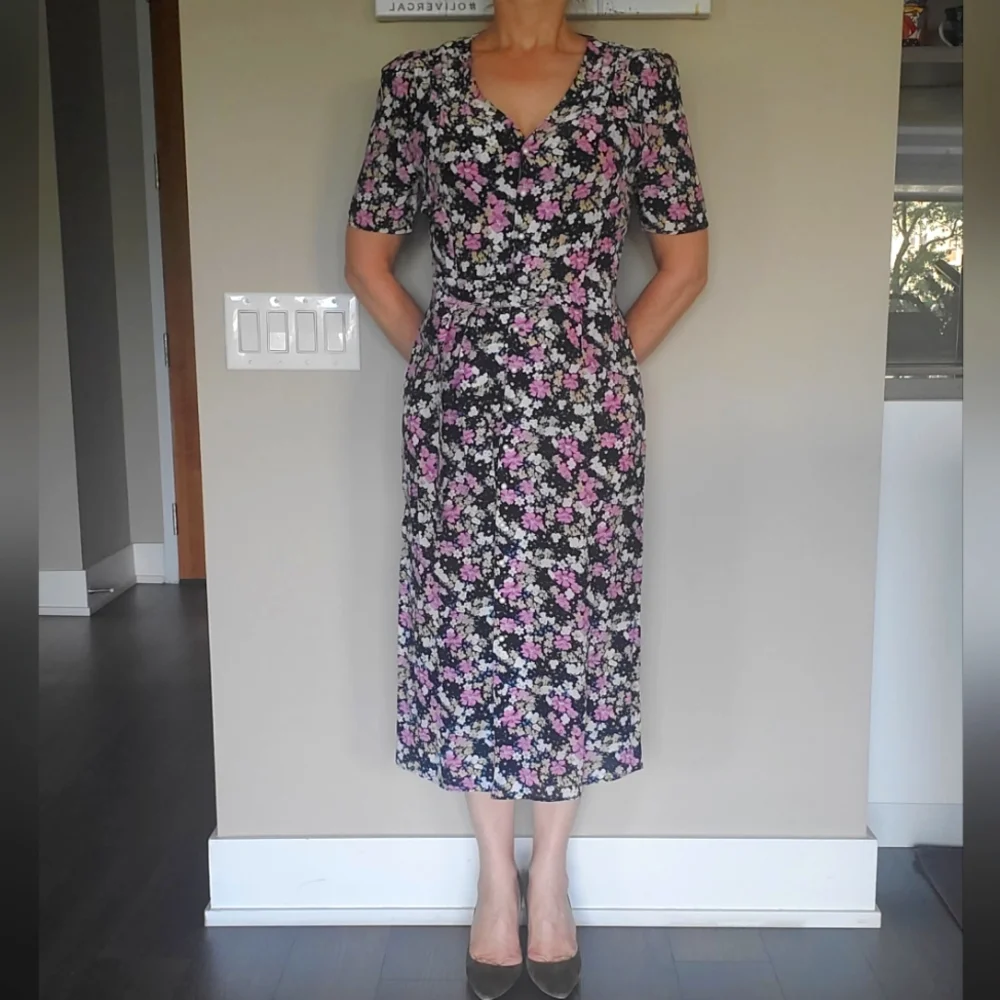 ๐ 5X HOST PICK ๐ Rouje Paris Mathilde Floral Dress - Picture 9 of 14